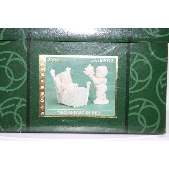 Dept 56 Snowbabies - Breakfast in Bed - Picture 6 of 7